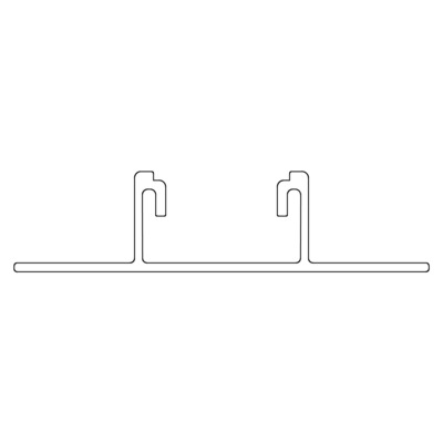 K2 Systems Montageschiene Rail FlatRail22, 5,50m 2003256