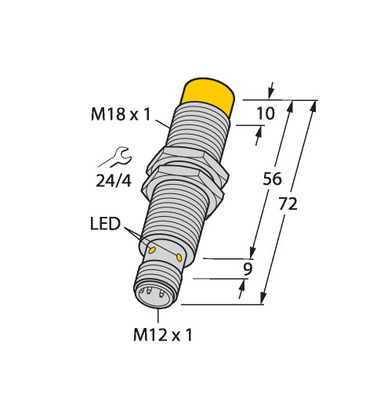 Turck Schreib-Lese-Kopf HF TN-M18-H1147