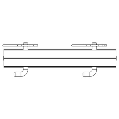 K2 Systems Schienenverbinder Set Alu, Edelstahl 2004123