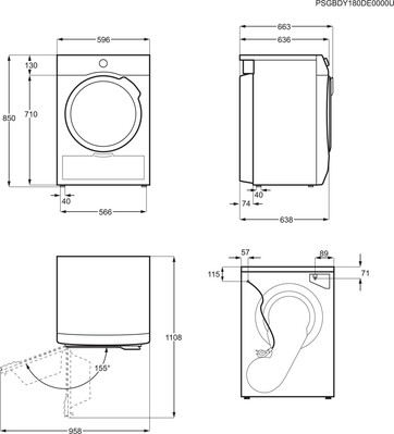 Electrolux AEG MDA Wärmepumpentrockner CARAT TR7T60588
