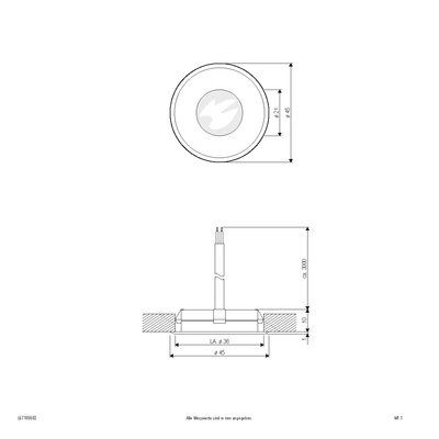 EVN Lichttechnik LED-Bodenleuchte IP67 3000K 12V L67100602