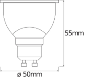 Ledvance LED-Reflektorlampe PAR16 WiFi, 2700-6500K SMART #4058075485693