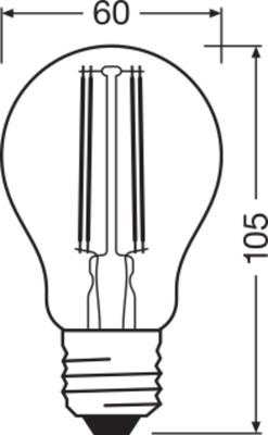 Ledvance LED-Lampe E27 WiFi, 2700K SMART #4058075528239