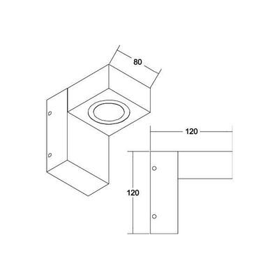 Brumberg Leuchten LED-Wandanbauleuchte 230V 10106103