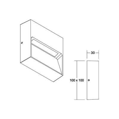 Brumberg Leuchten LED-Wandanbauleuchte 230V 10171183