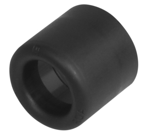 Fränkische Rohr-Kantenschutz Kunststoff, schwarz PETP-10B