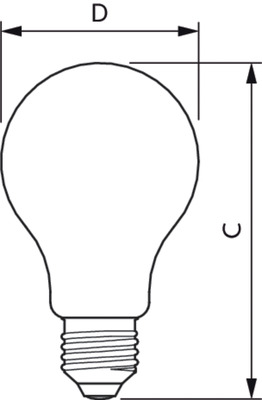 Philips Lighting LED-Lampe E27 matt Glas CorePro LED#34655000
