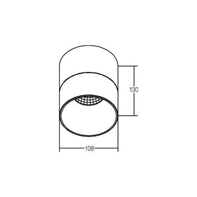 Brumberg Leuchten LED-Anbaudownlight 12221174