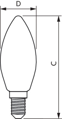 Philips Lighting LED-Kerzenlampe E14 klar Glas CorePro LED#34746500