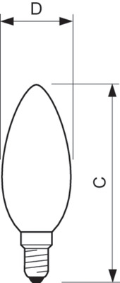 Philips Lighting LED-Kerzenlampe E14 klar Glas CorePro LED#37757800