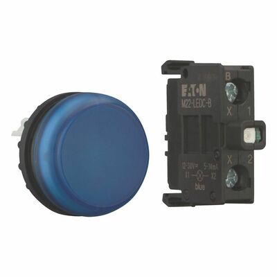 Eaton Komplettgerät Leuchtmelder Bodenbefestigung M22-L-B-LEDC-BVP Eaton Komplettgerät Leuchtmelder Bodenbefestigung M22-L-B-LEDC-BVP