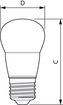 Philips Lighting LED-Tropfenlampe E27 matt Corepro lu #31262300