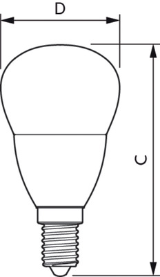Philips Lighting LED-Tropfenlampe E14 matt CorePro lu #31264700