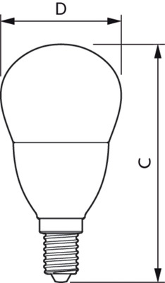 Philips Lighting LED-Tropfenlampe E14 matt CorePro lu #31304000