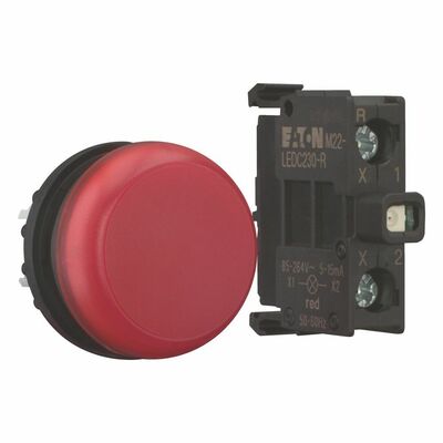 Eaton Komplettgerät Leuchtmelder Bodenbefestigung M22-L-R-LEDC230-BVP