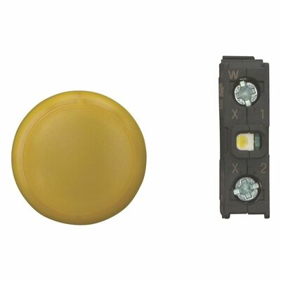 Eaton Komplettgerät Leuchtmelder Bodenbefestigung M22-L-Y-LEDC230-BVP Eaton Komplettgerät Leuchtmelder Bodenbefestigung M22-L-Y-LEDC230-BVP