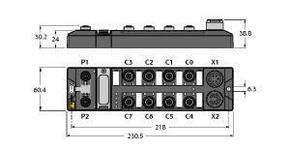 Turck Multiprotokoll-I/O-Modul kompakt TBEN-L5-8IOL