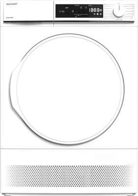 Sharp Wäschetrockner 8 kg KD-NCA8S7PW91-DE