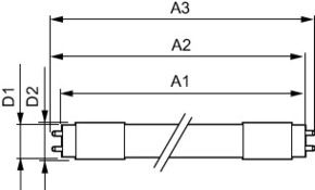 Philips Lighting LED-Tube T8 f. KVG/VVG G13, 840, 1200mm MAS LEDtube#33972900