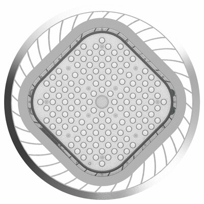 Templed LED-Hochtemperaturleuchte bis 80Grad, DALI RayBeamV2 240-90HT5K