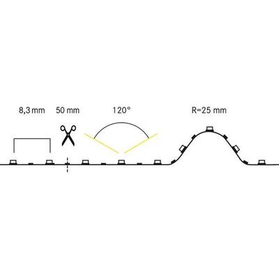Brumberg Leuchten LED-Flexband, IP00, 10m 19303106