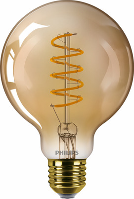 Philips Lighting LED-Globelampe E27 gold DIM MAS VLE LED#38548100