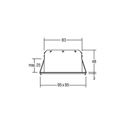 Brumberg Leuchten LED-Einbaustrahler 230V 3000K 38287173