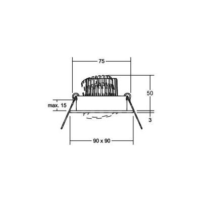 Brumberg Leuchten LED-Einbaustrahler 230V 39310253