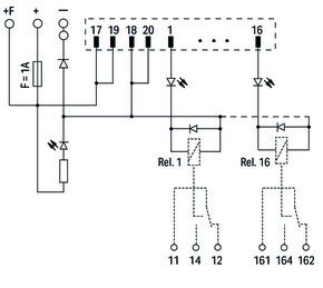 WAGO GmbH & Co. KG Übergabemodul DIN 41651 704-5014
