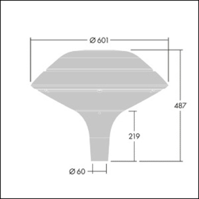 Thorn LED-Leuchtenkopf 4000K PLI F 24L #96668617