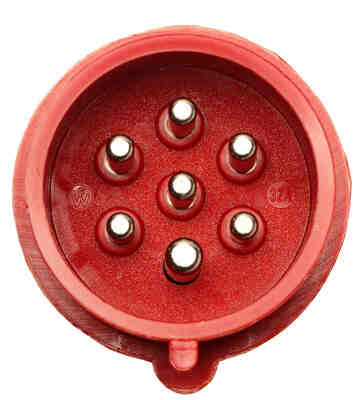 Walther Werke Stecker 16A 7P 400V 6h IP44 210706