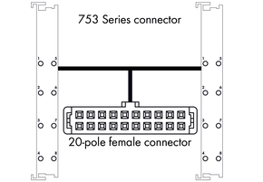 WAGO GmbH & Co. KG Systemleitung für WAGO-I/O Serie 753 706-7753/301-200