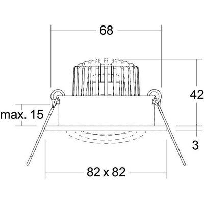 Brumberg Leuchten LED-Einbaustrahler 230V 41444083