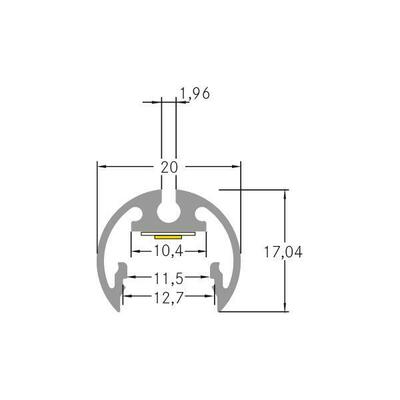 Brumberg Leuchten LED-Anbau-Rundprofil 53760260