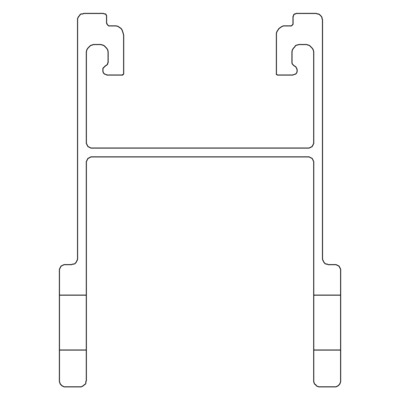 K2 Systems Montagesystem Obergurt TiltUp Vento 2,36m 2003261