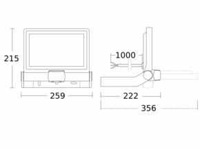 Steinel Sensor-LED-Strahler 3000 K XLED ONE XL S 3000K