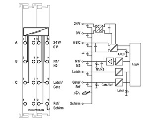 WAGO GmbH & Co. KG InkrementalEncoderInterfa. lichtgrau 750-637/000-004