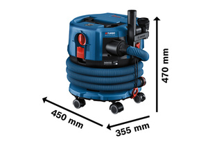 Bosch Power Tools Akku-Staubsauger GAS 18V-12 MC 06019K2000