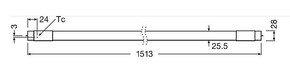 Radium Lampenwerk LED-Tube T8 HF RL-T8 58 S 830G13 HF