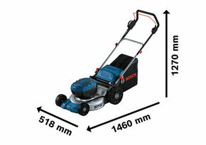 Bosch Power Tools Akku-Rasenmäher GRA 18V2-46 06008C8000