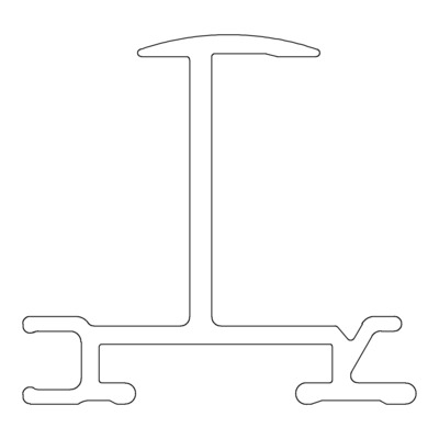 K2 Systems Montageschiene Ins.Rail 35 5,4m schwarz 2004217