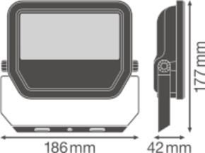 Ledvance LED-Fluter 3000K schwarz FLPFM30W3000KSYM100B