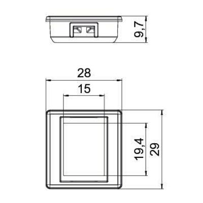 OBO Bettermann Vertr DATA Modul 03 (1976) für steckbaren Decke SB DT3