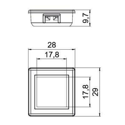 OBO Bettermann Vertr DATA Modul 04 (1978) für steckbaren Decke SB DT4