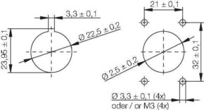 Weidmüller LWL SC Set Singlemode V04P-SCRJ2SC-SM-C IE-BS #1963420000