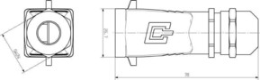 Weidmüller Steckergehäuse V5 PROFINET IE-PH-V05M