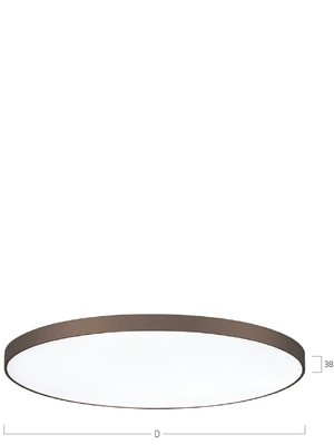 Lightnet LED-Anbauleuchte 3000K BA5OSE-830M-D400