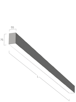 Lightnet LED-Anbauleuchte 4000K LA3AEE-840M-L2055