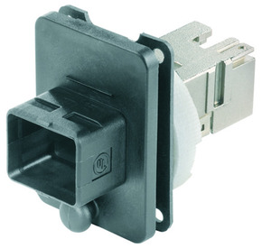 Telegärtner STX V4 Flanschset RJ45 Kupplung Cat.6 100007419