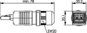 Telegärtner STX V4 LC-D Steckerset MM 100007561